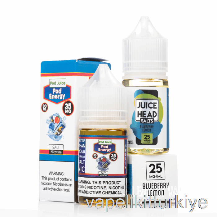 Vape Kalem Vape Mate Gizem Nikotin Tuzları Paketi - 60/120ml 60ml Baskı - 36mg Ila 60mg